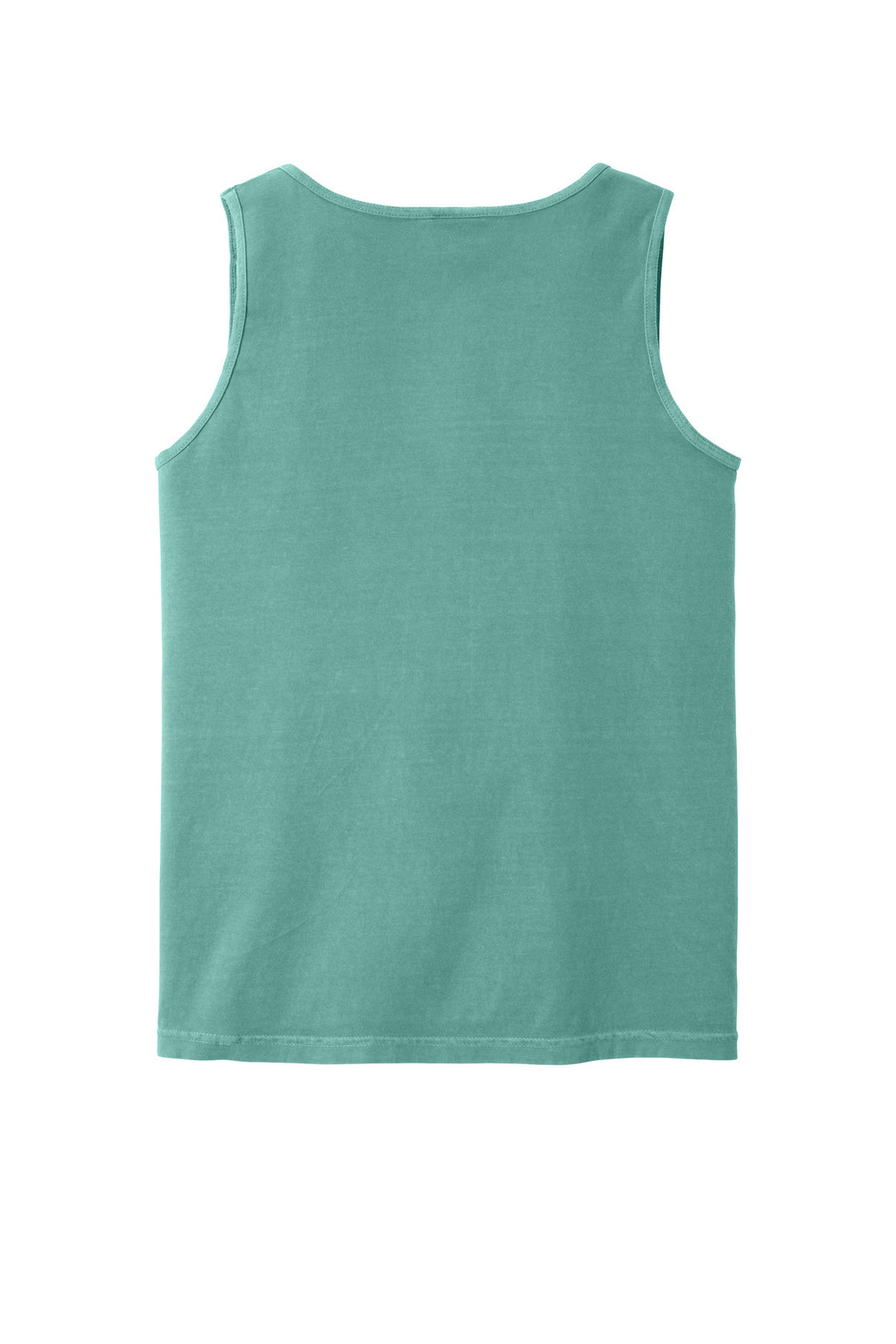 Rear View of Seafoam COMFORT COLORS Heavyweight Ring Spun Tank Top. 9360