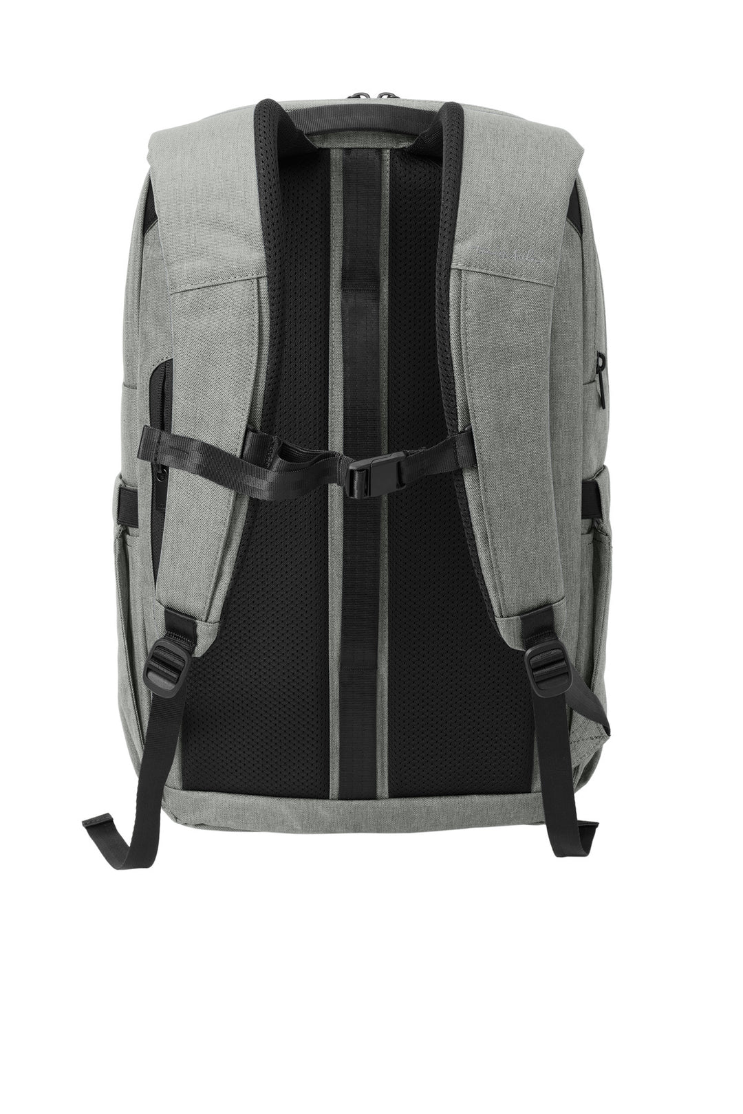 Rear View of ShdGyHthr TravisMathew Duration Backpack TMB105