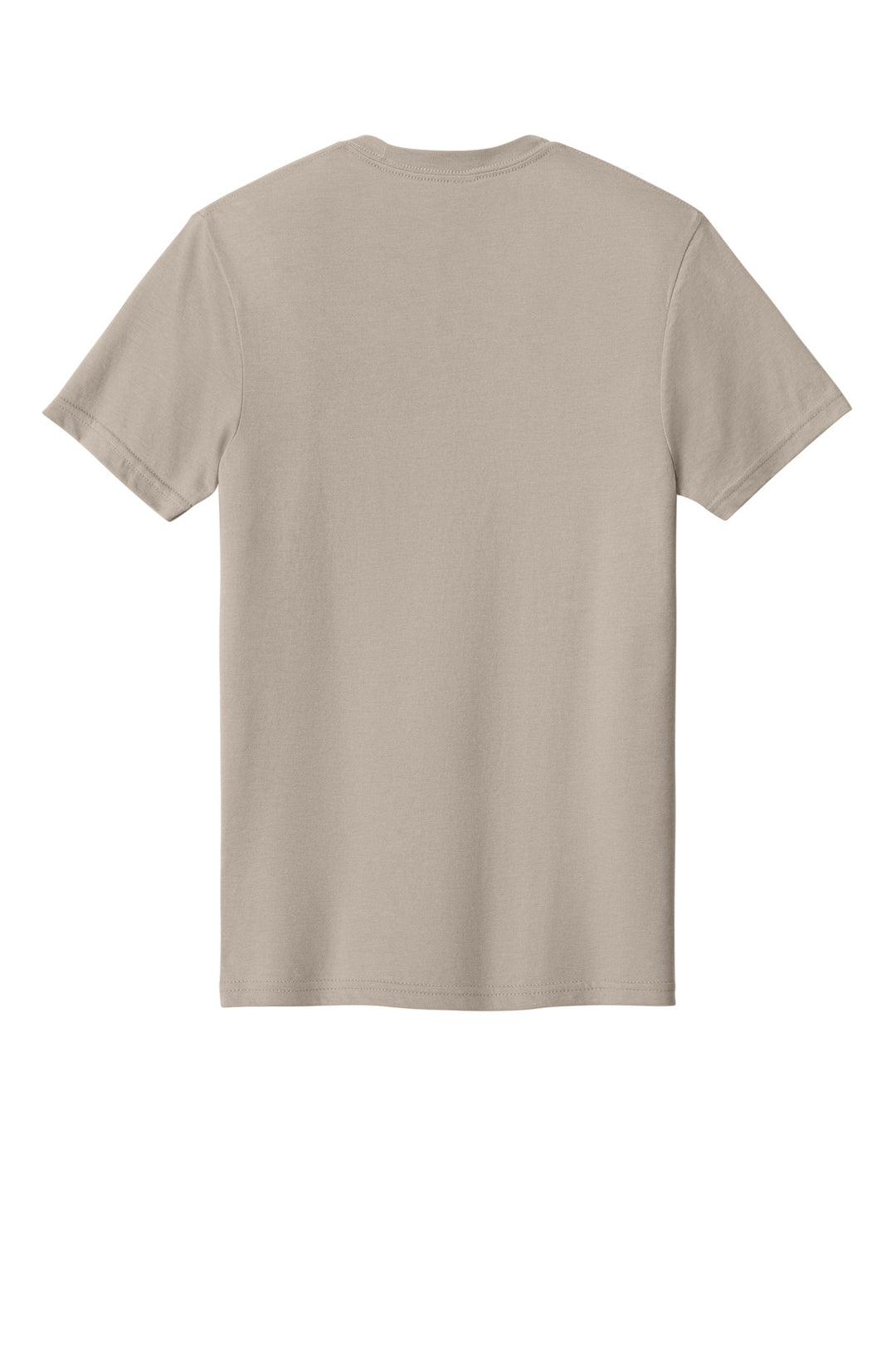 Rear View of Slate Gildan Softstyle CVC Tee 64000CVC