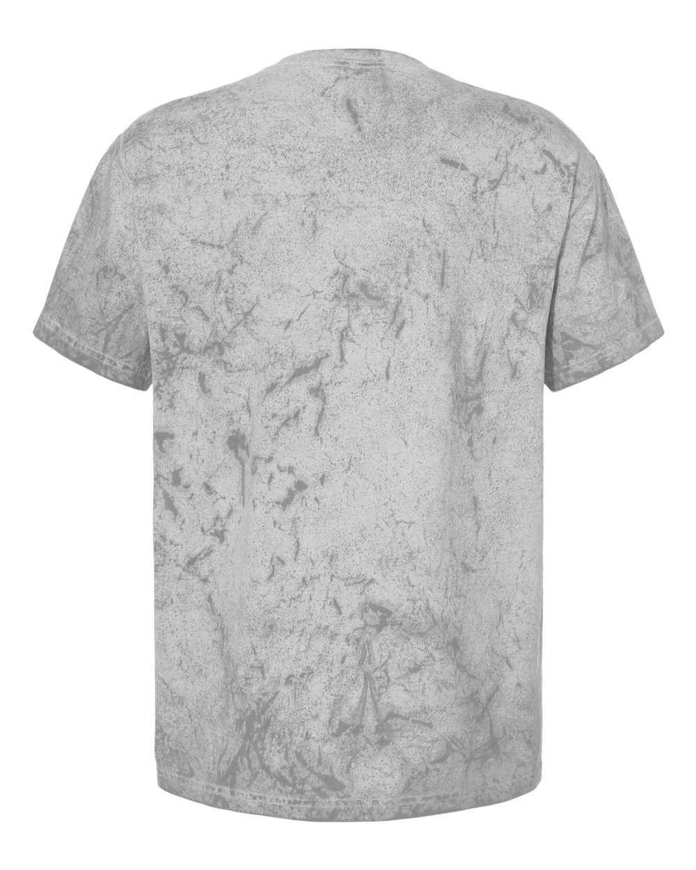 Rear View of Smoke Colorblast™ Heavyweight T-Shirt - 1745