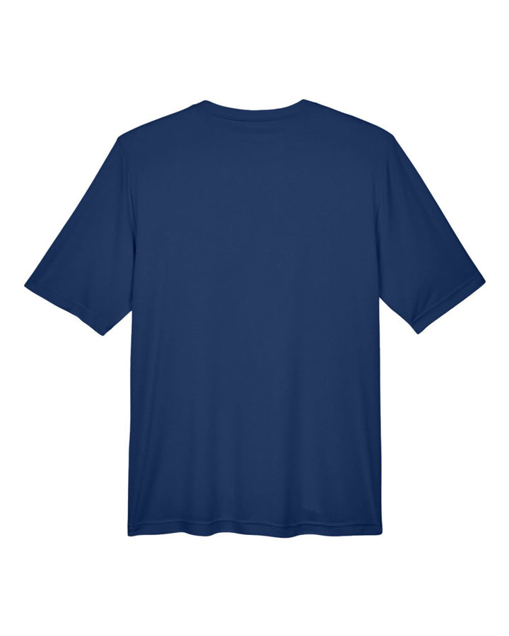 Rear View of Sport Dark Navy Men's Zone Performance T-Shirt - TT11