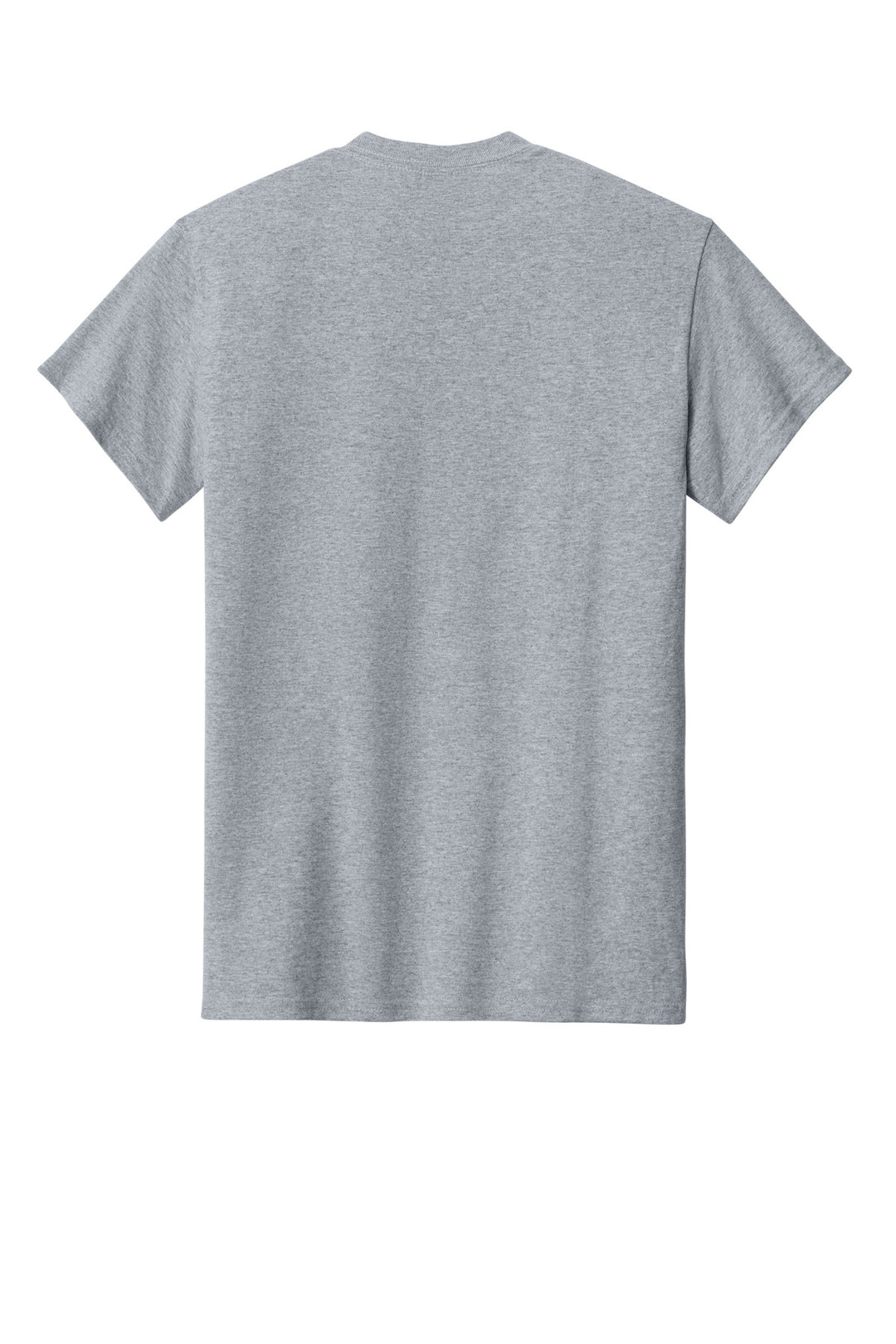 Rear View of Sport Grey Gildan - Ultra Cotton 100% US Cotton T-Shirt with Pocket. 2300