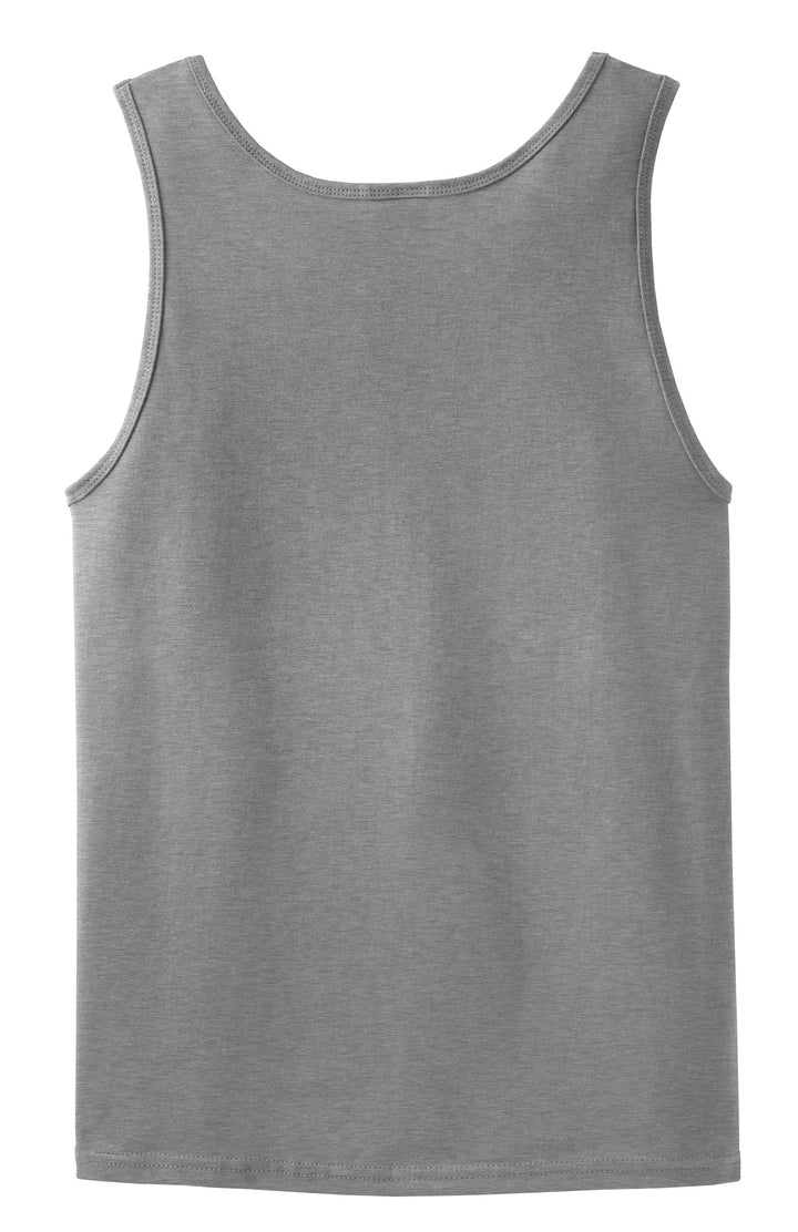 Rear View of Sport Grey Gildan - Ultra Cotton 100% US Cotton Tank Top. 2200