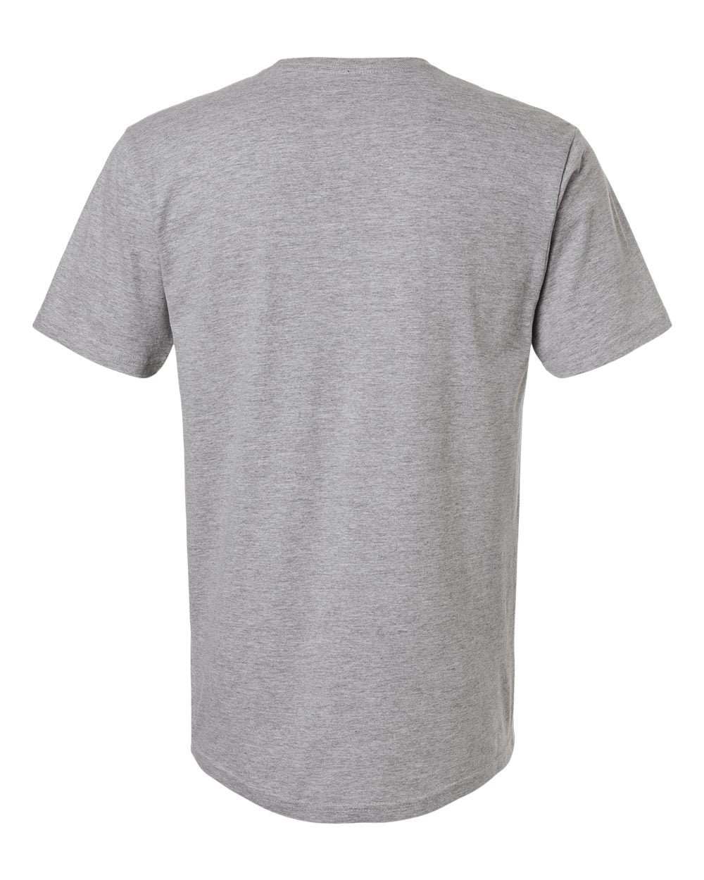 Rear View of Sport Grey Softstyle® T-Shirt - 64000
