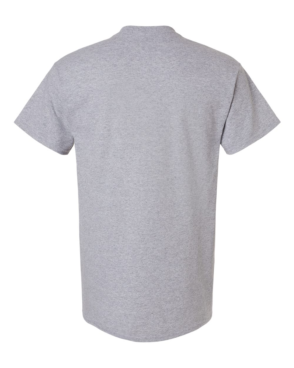 Rear View of Sport Grey Ultra Cotton® T-Shirt - 2000