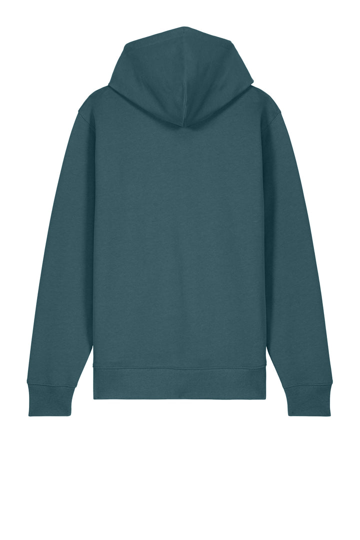 Rear View of Stargazer Stanley/Stella Unisex Cultivator 2.0 Full-Zip Hooded Sweatshirt SXU005