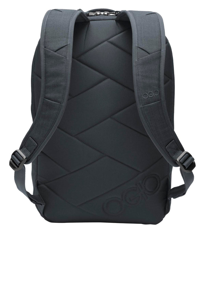 Rear View of Storm Grey OGIO Ladies Melrose Pack. 414004