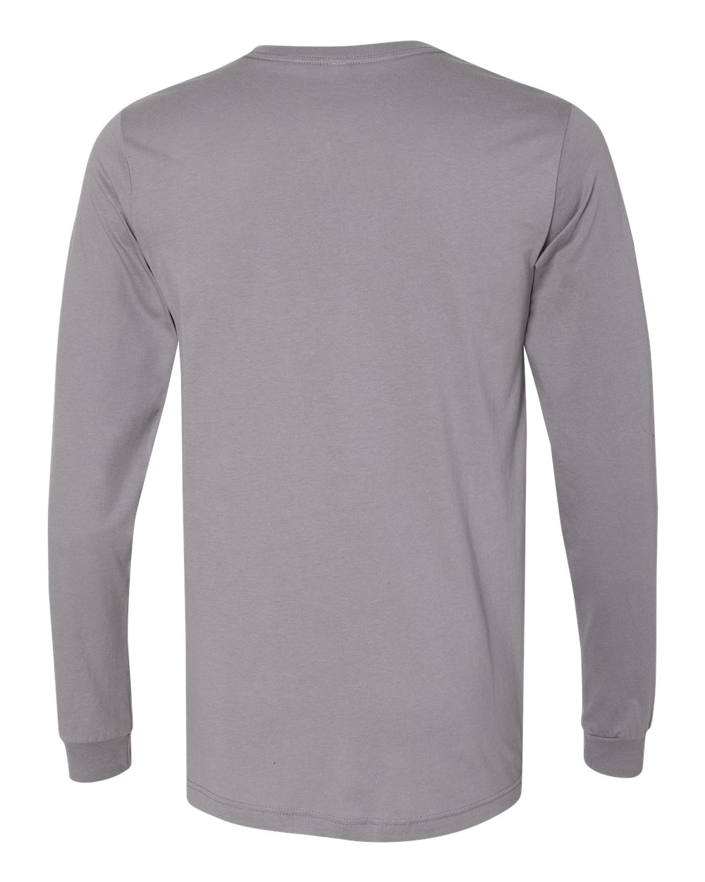 Rear View of Storm Jersey Long Sleeve Tee - 3501