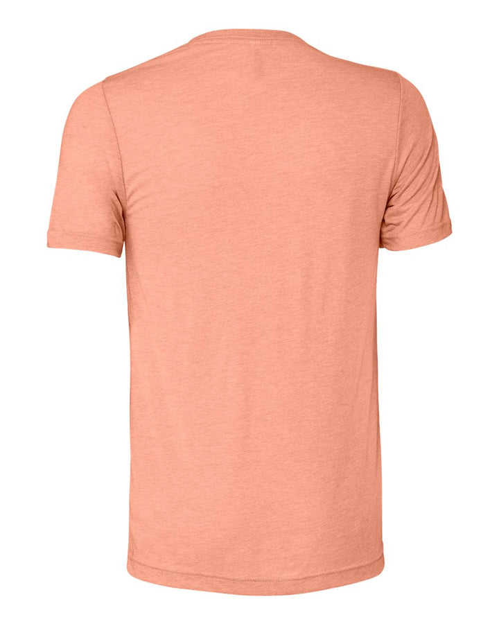 Rear View of Sunset Triblend Triblend Tee - 3413