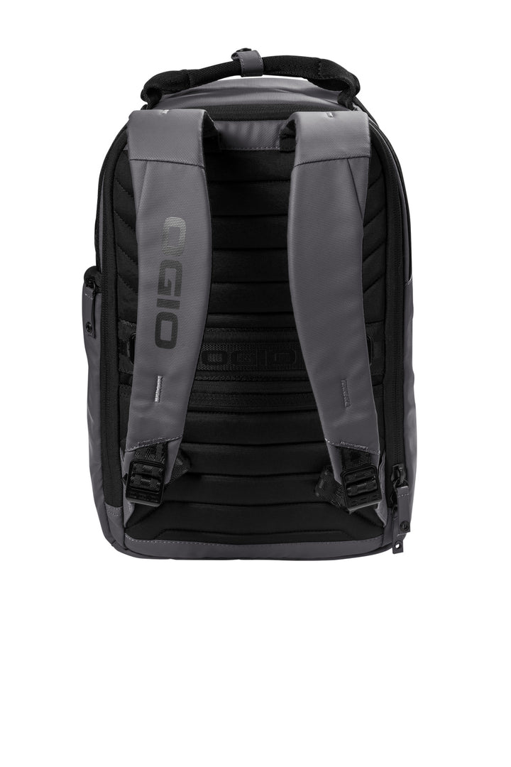 Rear View of TarmacGrey OGIO Commuter Transfer Pack 91009