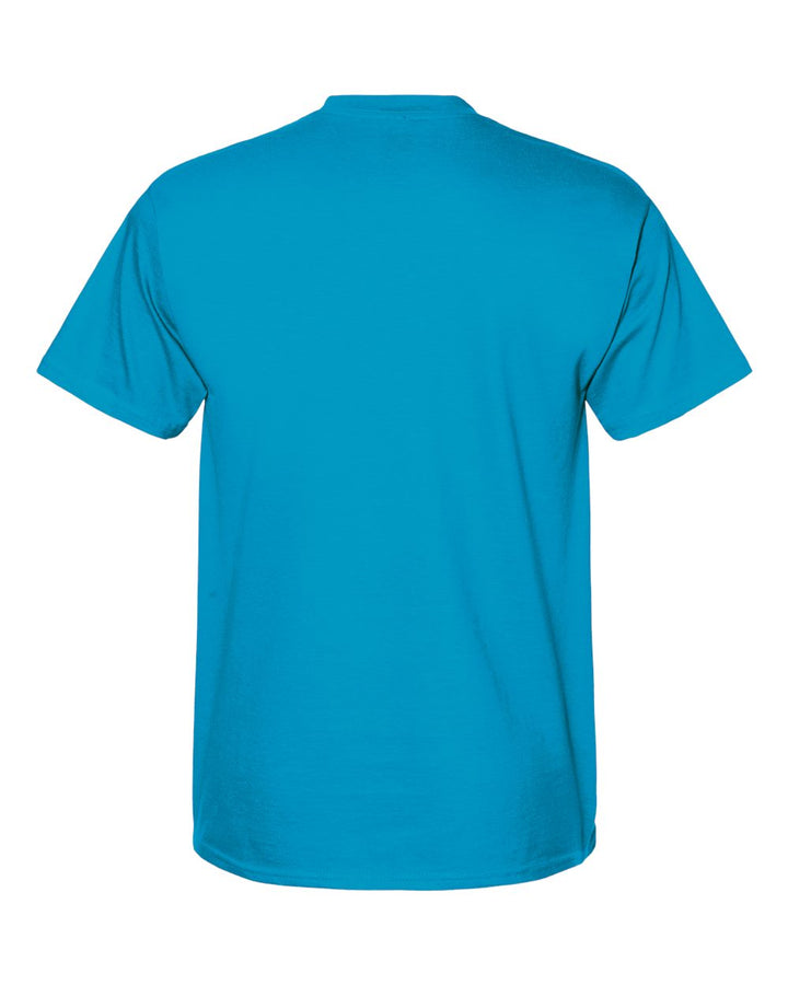 Rear View of Teal Beefy-T® T-Shirt - 5180