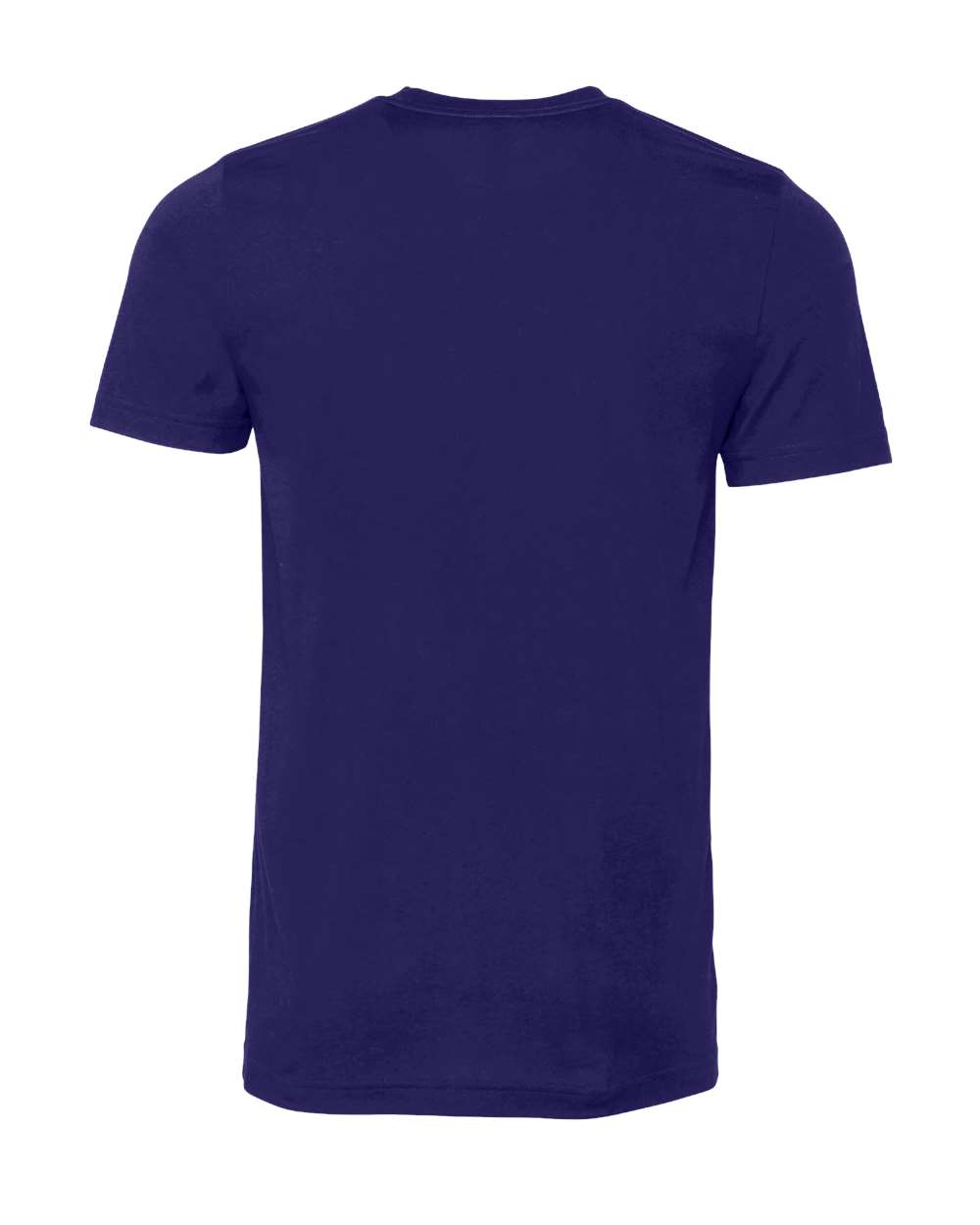 Rear View of Team Navy Jersey Tee - 3001