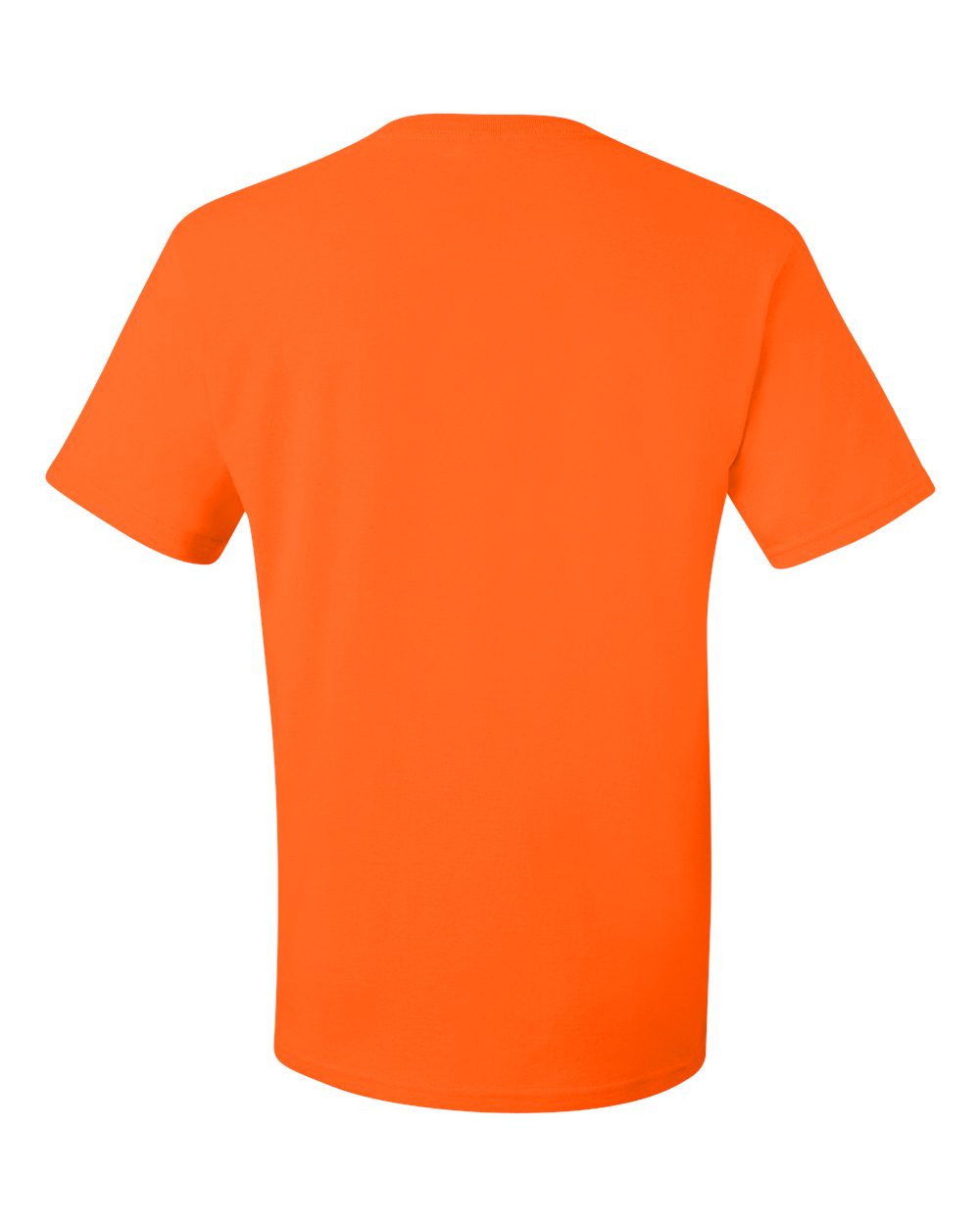 Rear View of Tennessee Orange Dri-Power® 50/50 T-Shirt - 29MR