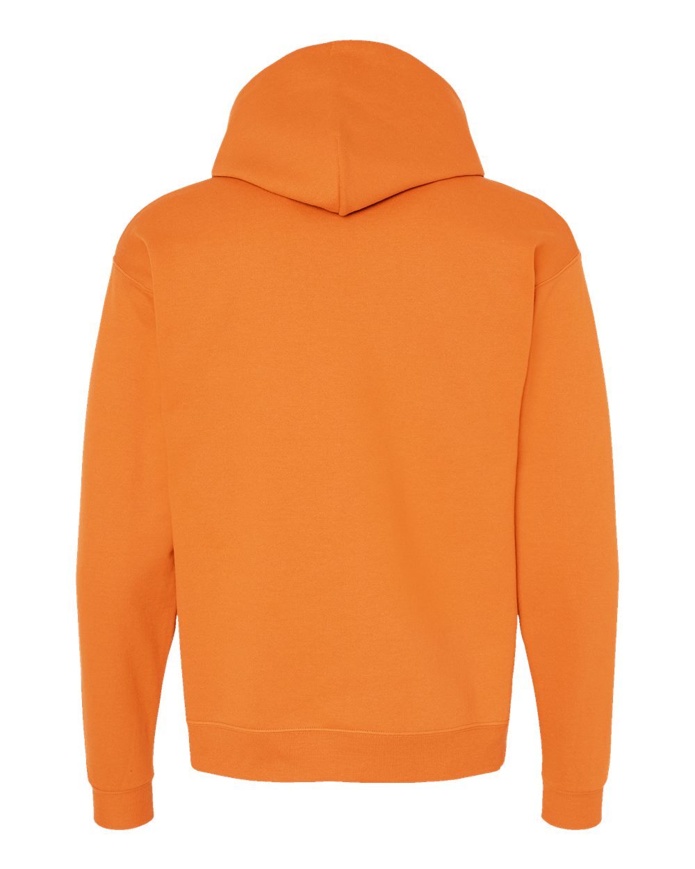 Rear View of Tennessee Orange Ecosmart® Hooded Sweatshirt - P170