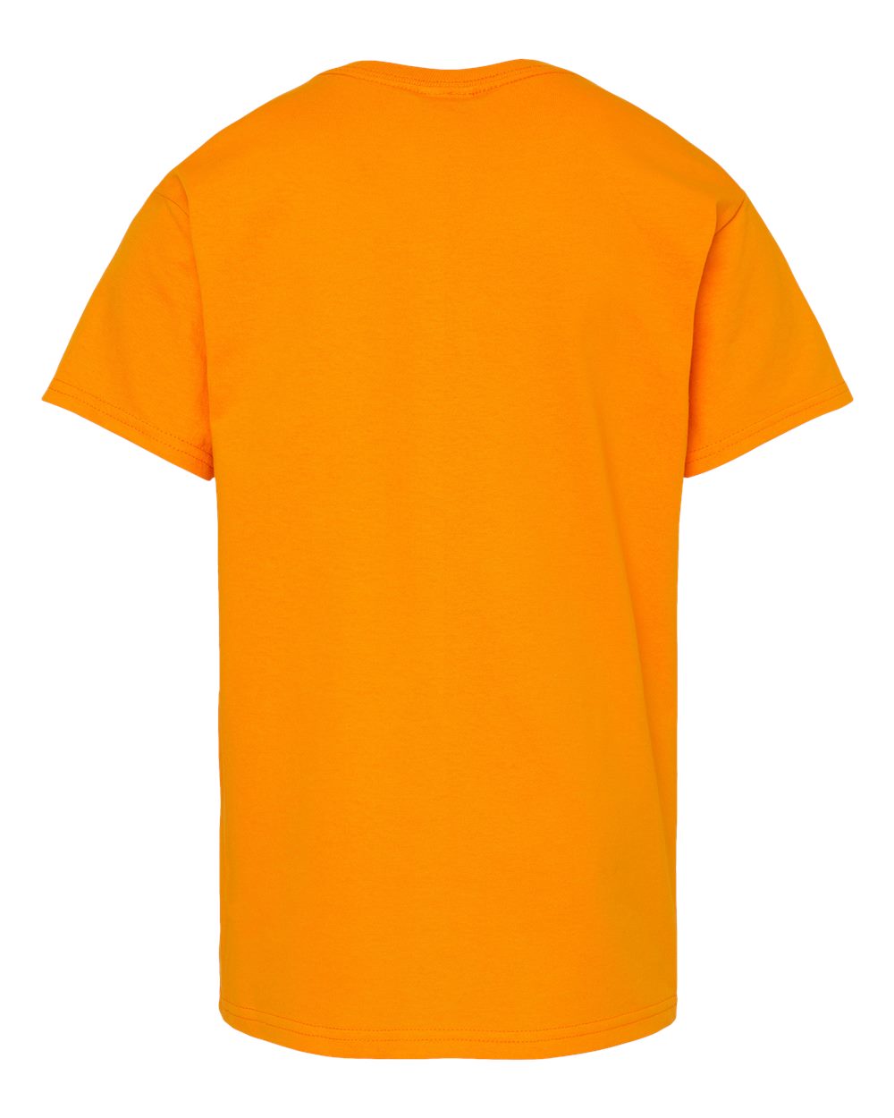 Rear View of Tennessee Orange Essential-T Youth T-Shirt - 5480