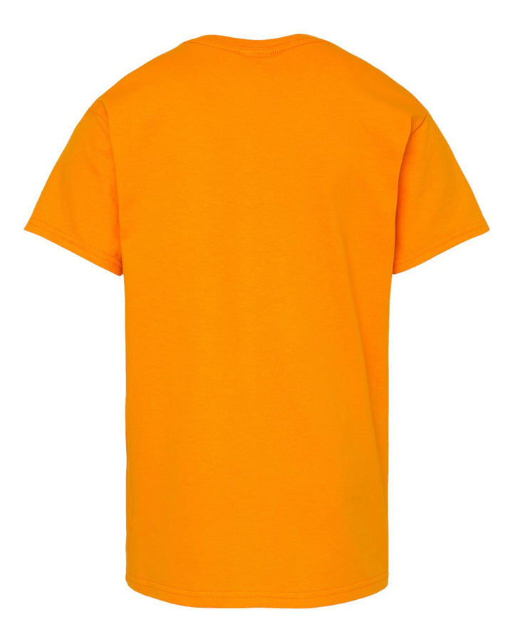 Rear View of Tennessee Orange Essential-T Youth T-Shirt - 5480