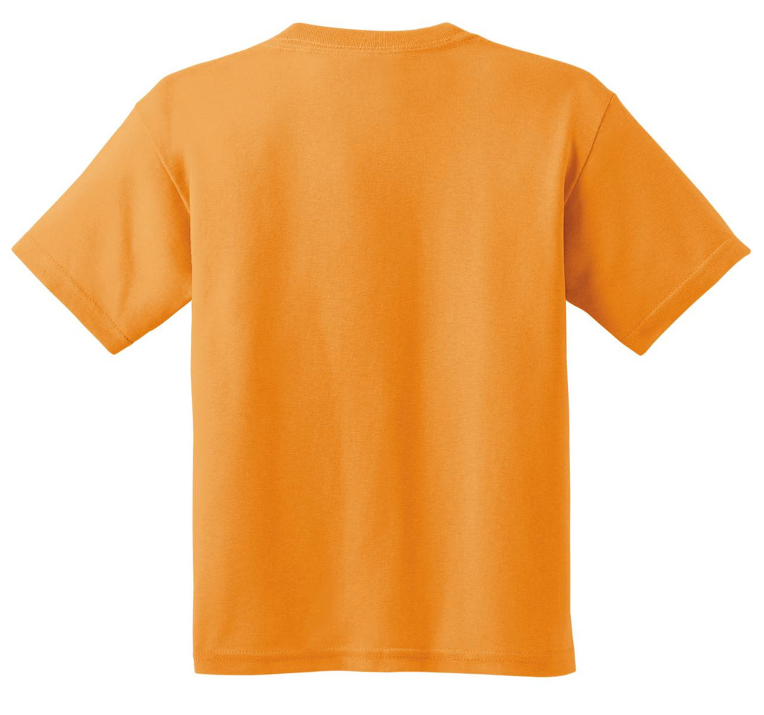 Rear View of Tennessee Orng Gildan - Youth Heavy Cotton 100% Cotton T-Shirt. 5000B