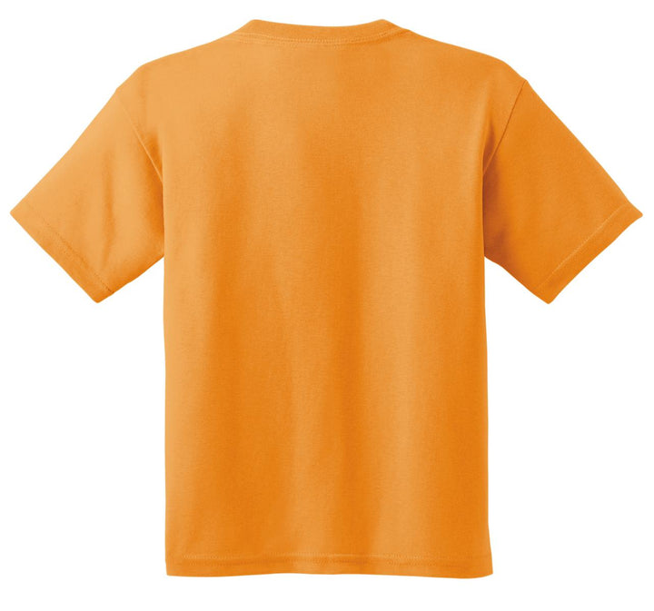 Rear View of Tennessee Orng Gildan - Youth Heavy Cotton 100% Cotton T-Shirt. 5000B