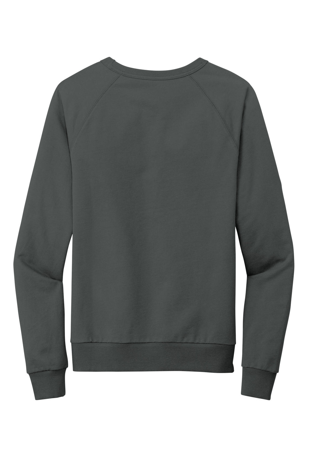 Rear View of Teraingrey Allmade Unisex Organic French Terry Crewneck Sweatshirt AL4004