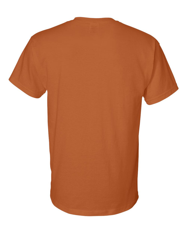 Rear View of Texas Orange DryBlend® T-Shirt - 8000