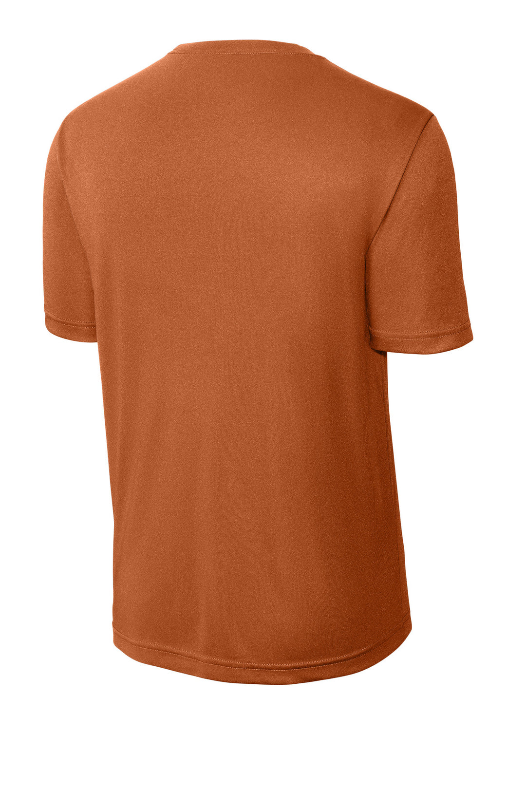 Rear View of Texas Orange Sport-Tek PosiCharge Competitor Tee. ST350