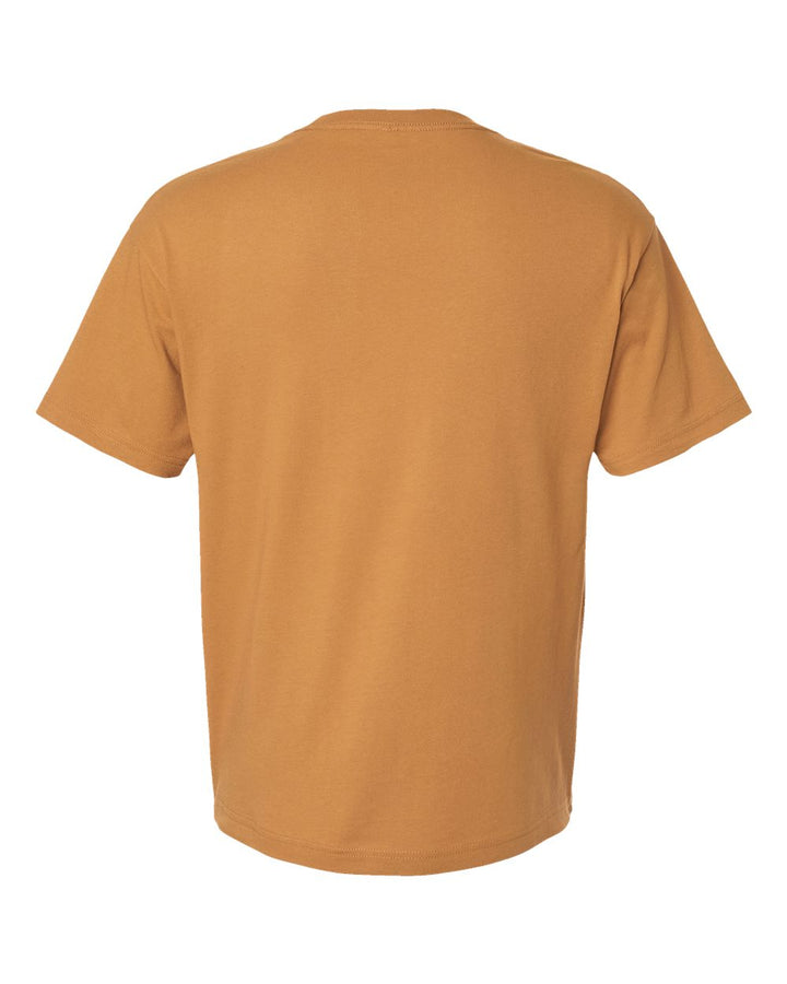 Rear View of Toast 6 oz. Heavyweight Tee - 3010