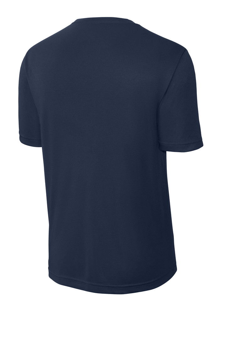 Rear View of True Navy Sport-Tek PosiCharge Competitor Tee. ST350