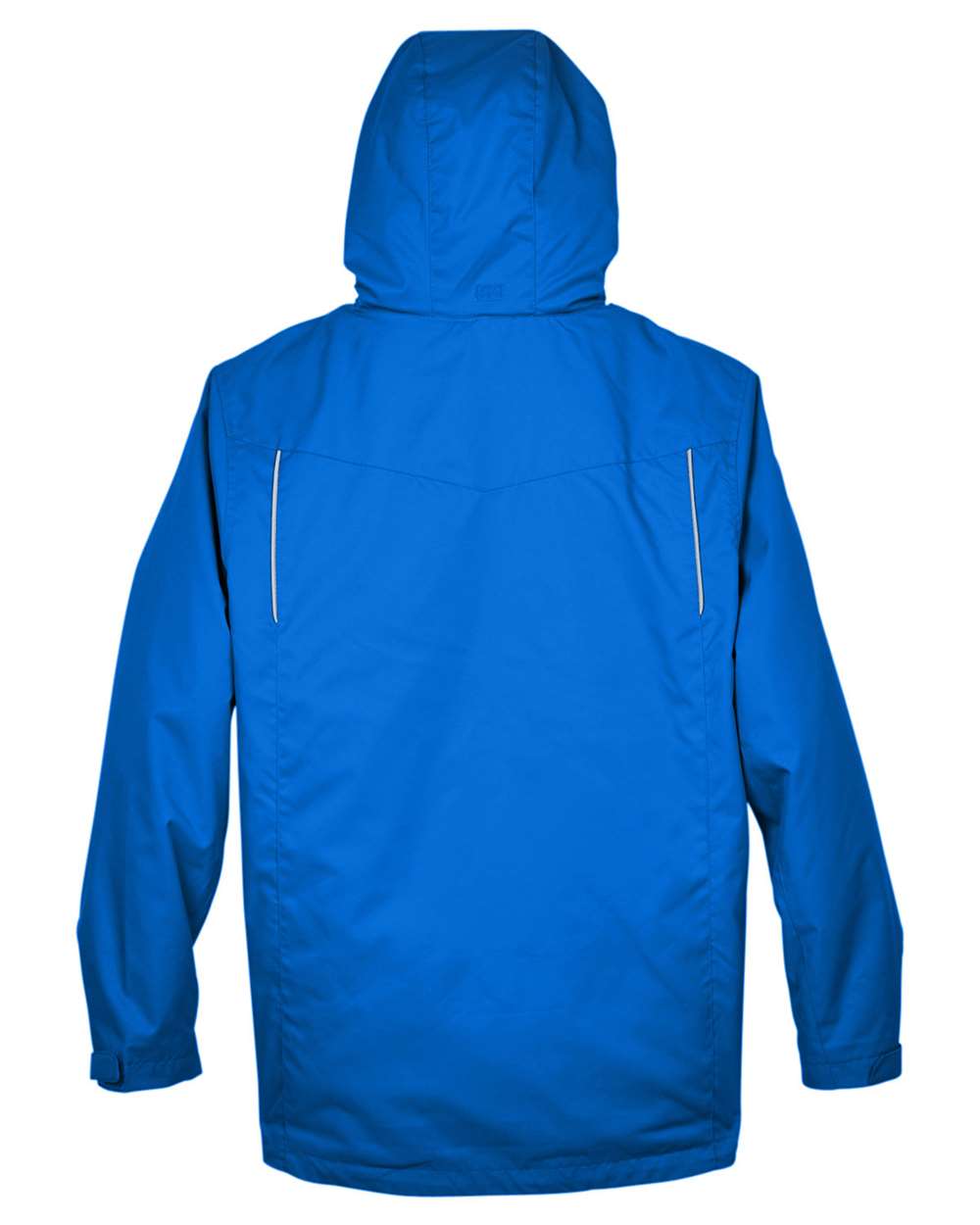 Rear View of True Royal Men's Region 3-in-1 Jacket with Fleece Liner - 88205