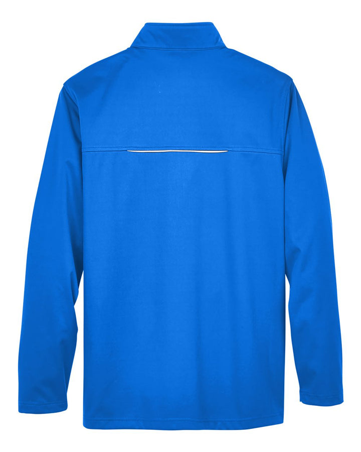 Rear View of True Royal Men's Techno Lite Three-Layer Knit Tech-Shell - CE708
