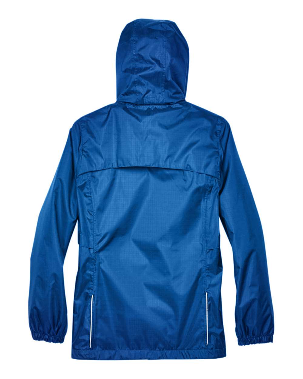 Rear View of True Royal Women's Climate Seam-Sealed Lightweight Variegated Ripstop Jacket - 78185