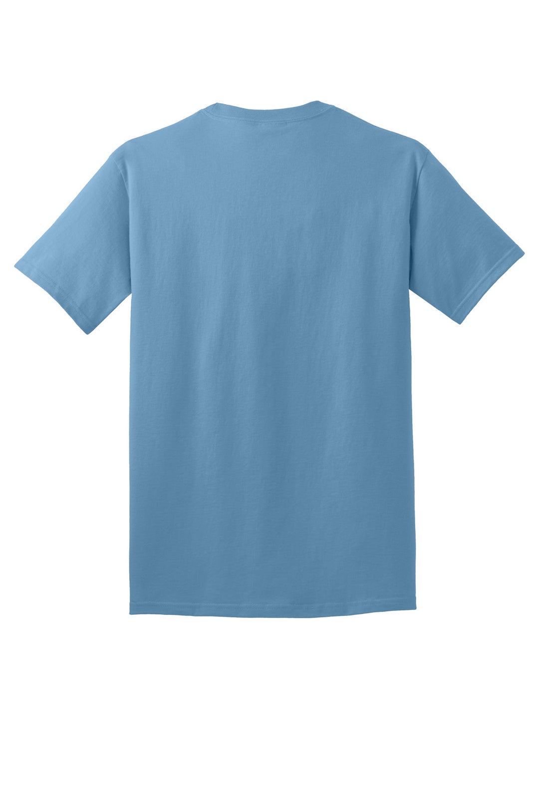 Rear View of TundraBlu Port & Company - Core Cotton Tee. PC54