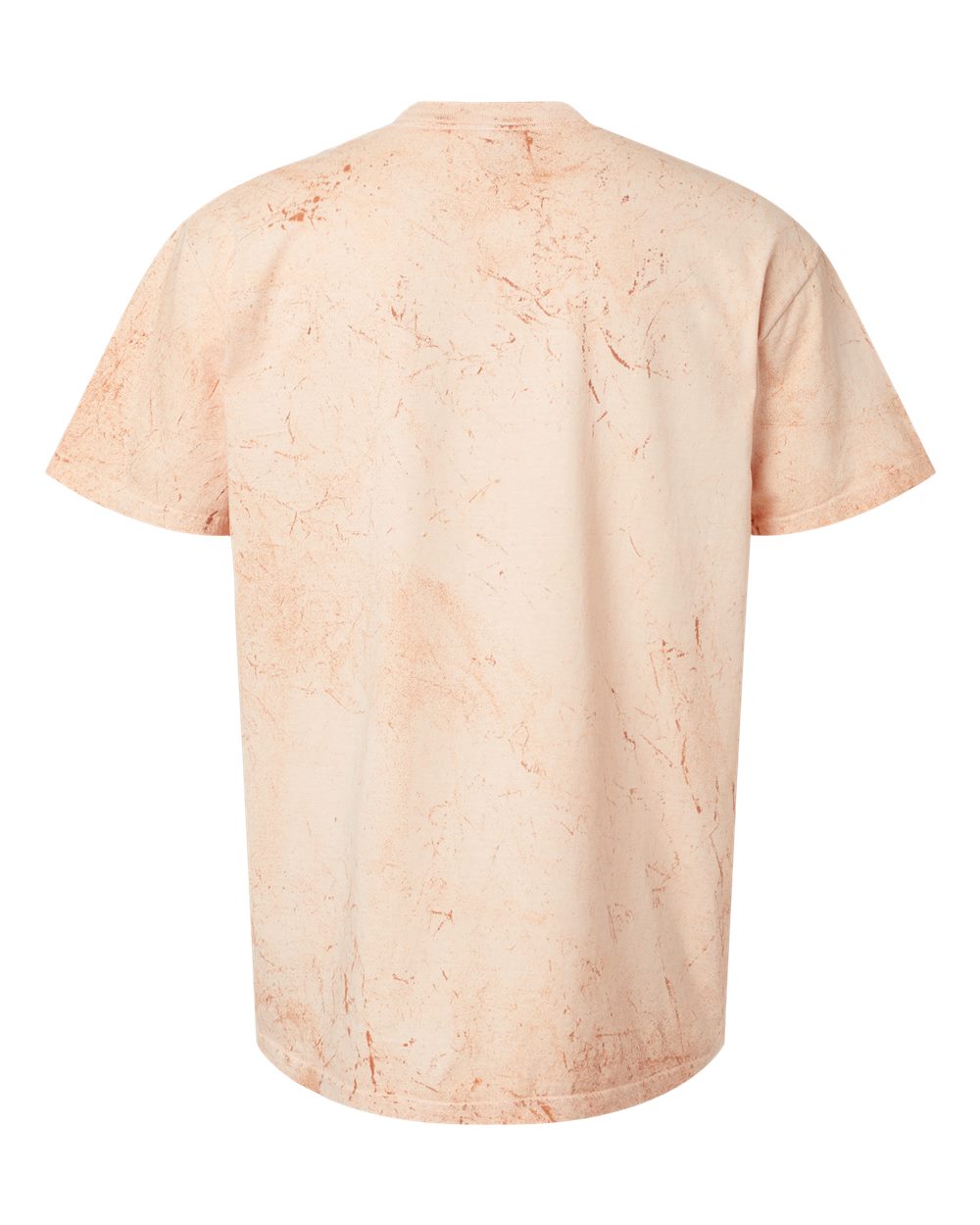 Rear View of Umber Colorblast™ Heavyweight T-Shirt - 1745