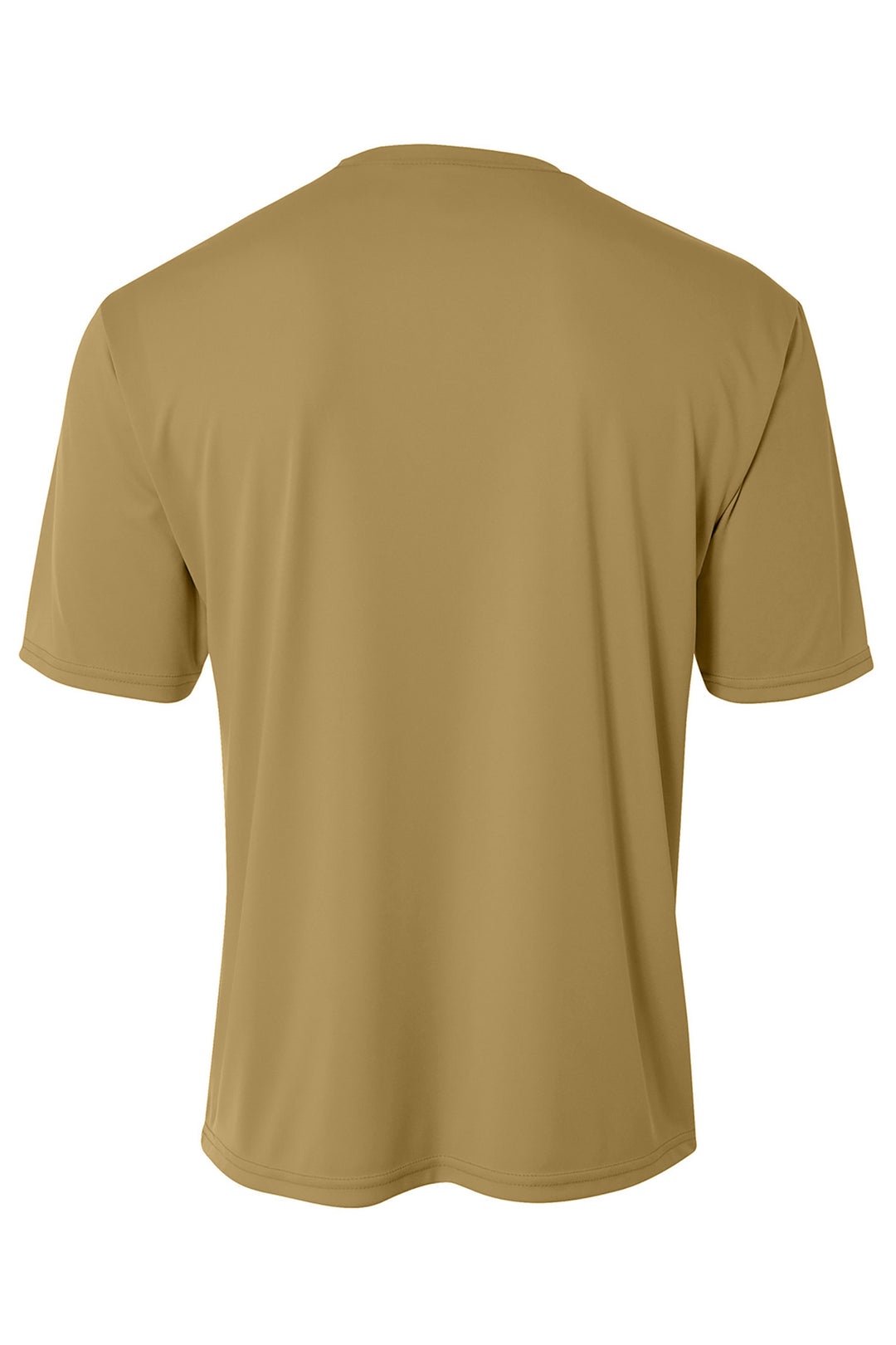Rear View of VegasGold A4 Cooling Performance Short Sleeve Tee A4N3142