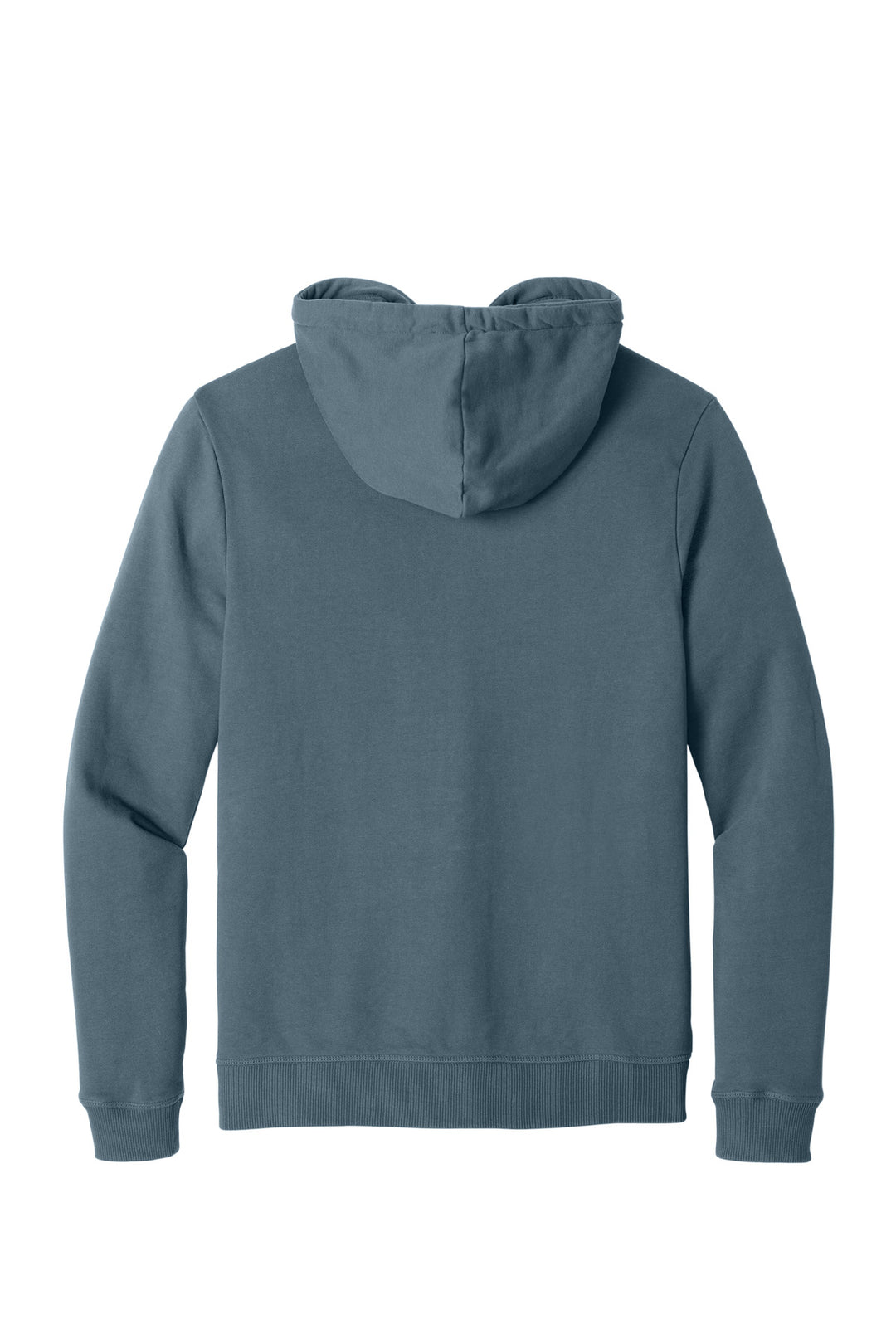Rear View of VtgBlue LIMITED EDITION tentree Organic Cotton Fleece Full-Zip Hoodie TTCM4367