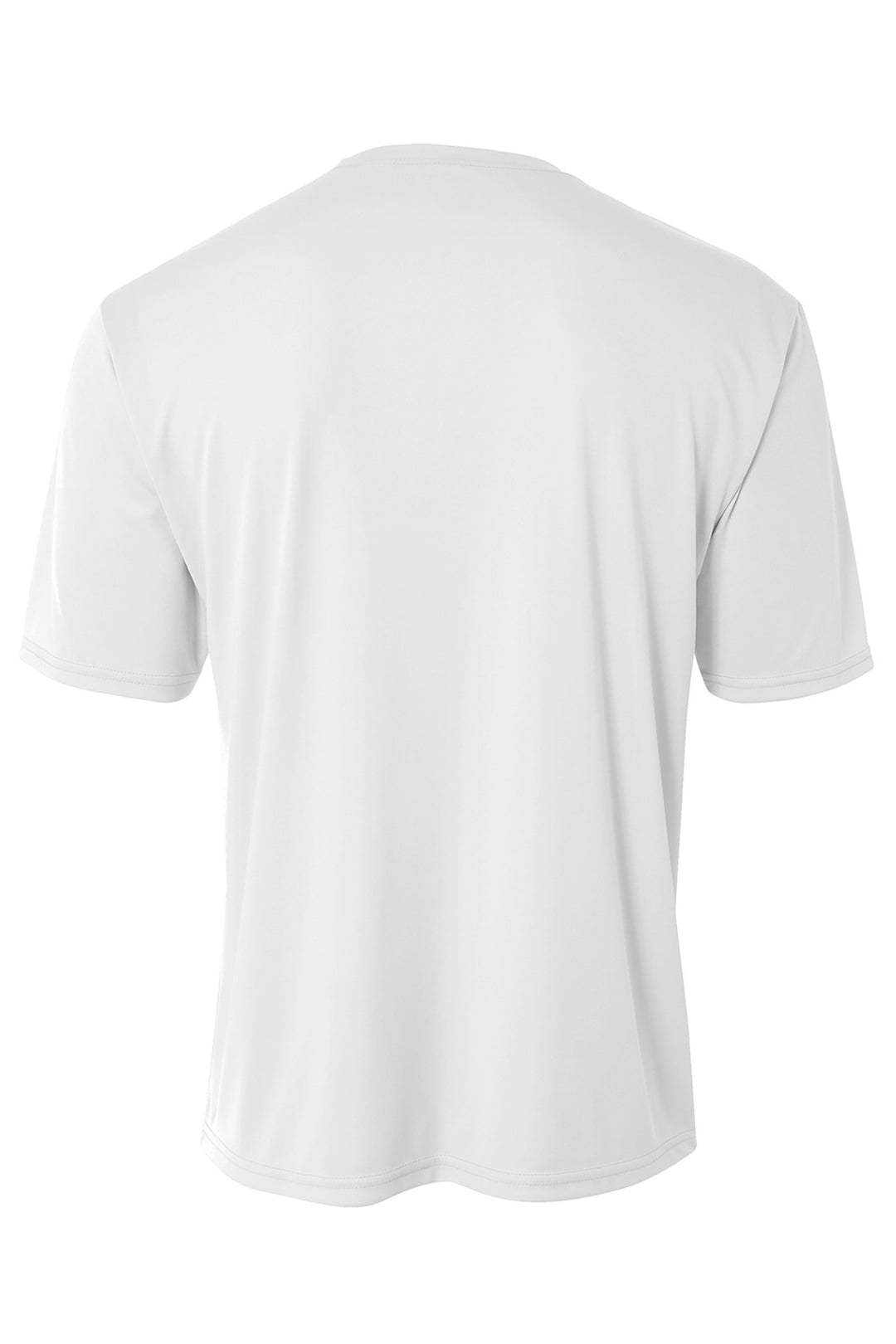 Rear View of White A4 Sprint Performance Tee A4N3402