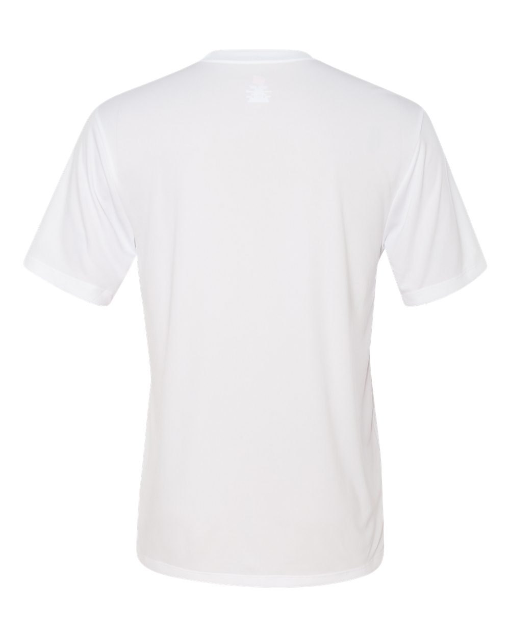 Rear View of White Cool DRI® Performance T-Shirt - 4820