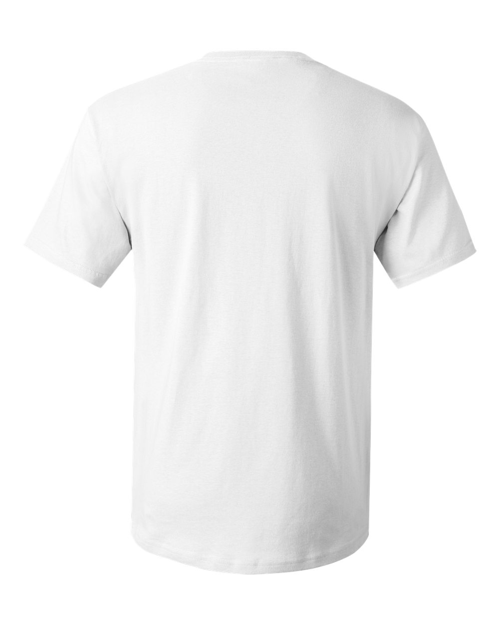 Rear View of White Essential-T T-Shirt - 5280