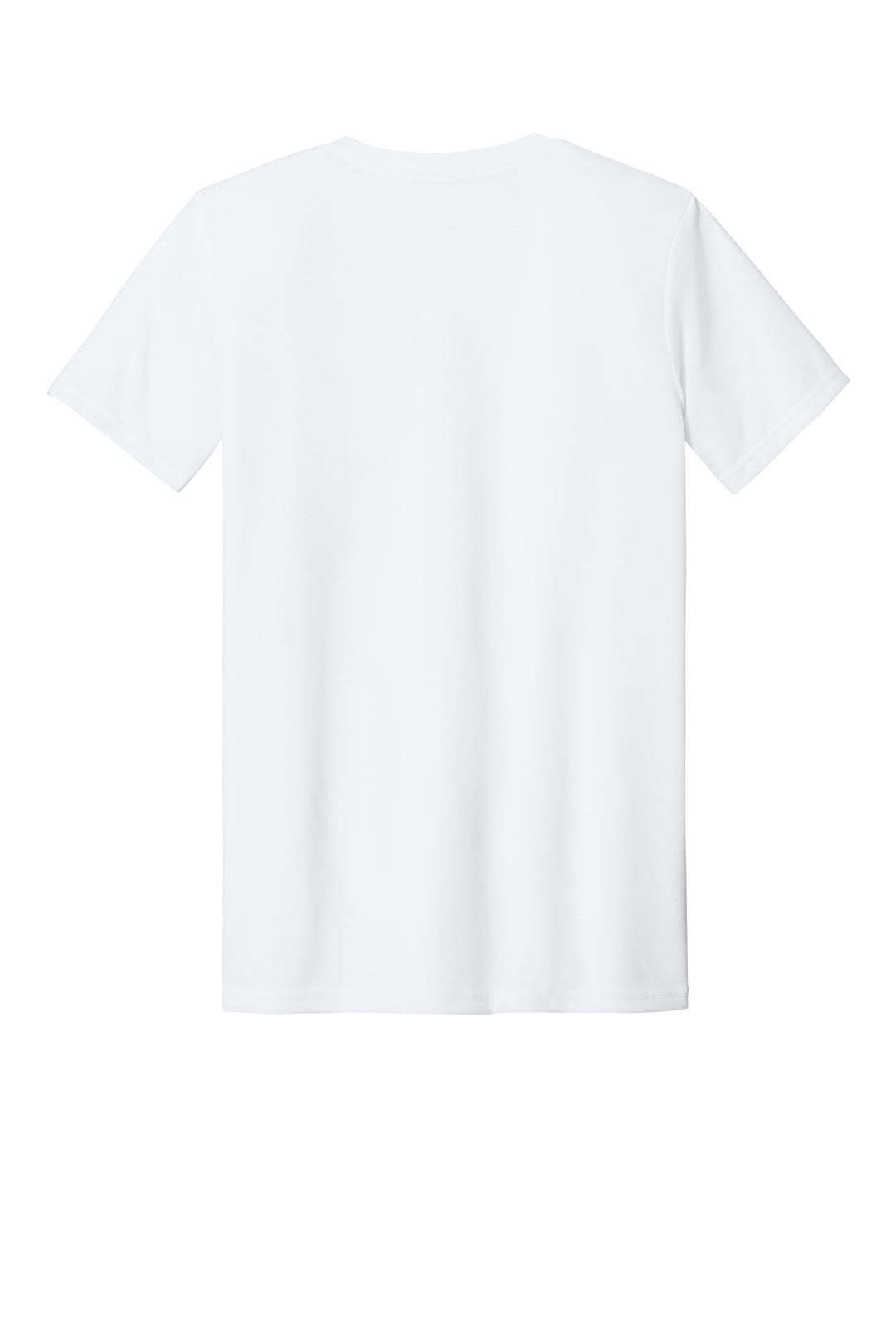 Rear View of White Gildan Gildan Performance T-Shirt. 42000