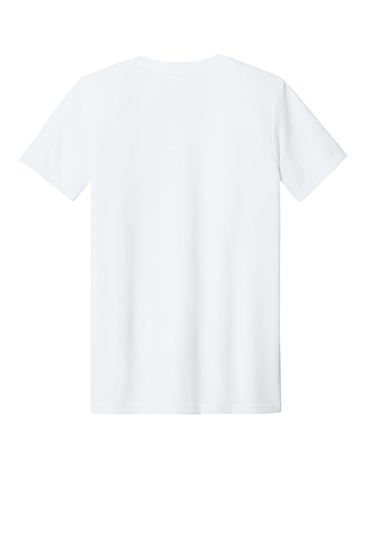 Rear View of White Gildan Gildan Performance T-Shirt. 42000
