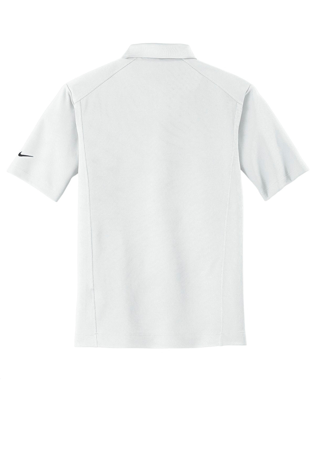 Rear View of White Nike Dri-FIT Classic Polo. 267020