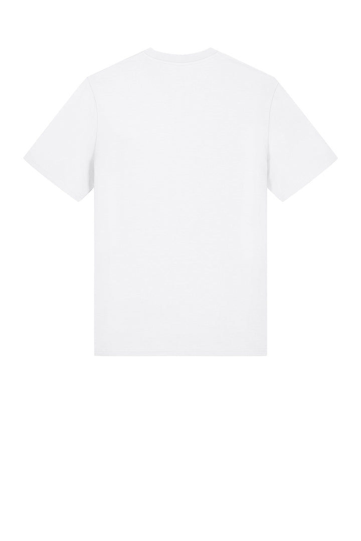 Rear View of White Stanley/Stella Unisex Creator 2.0 Tee SXU001