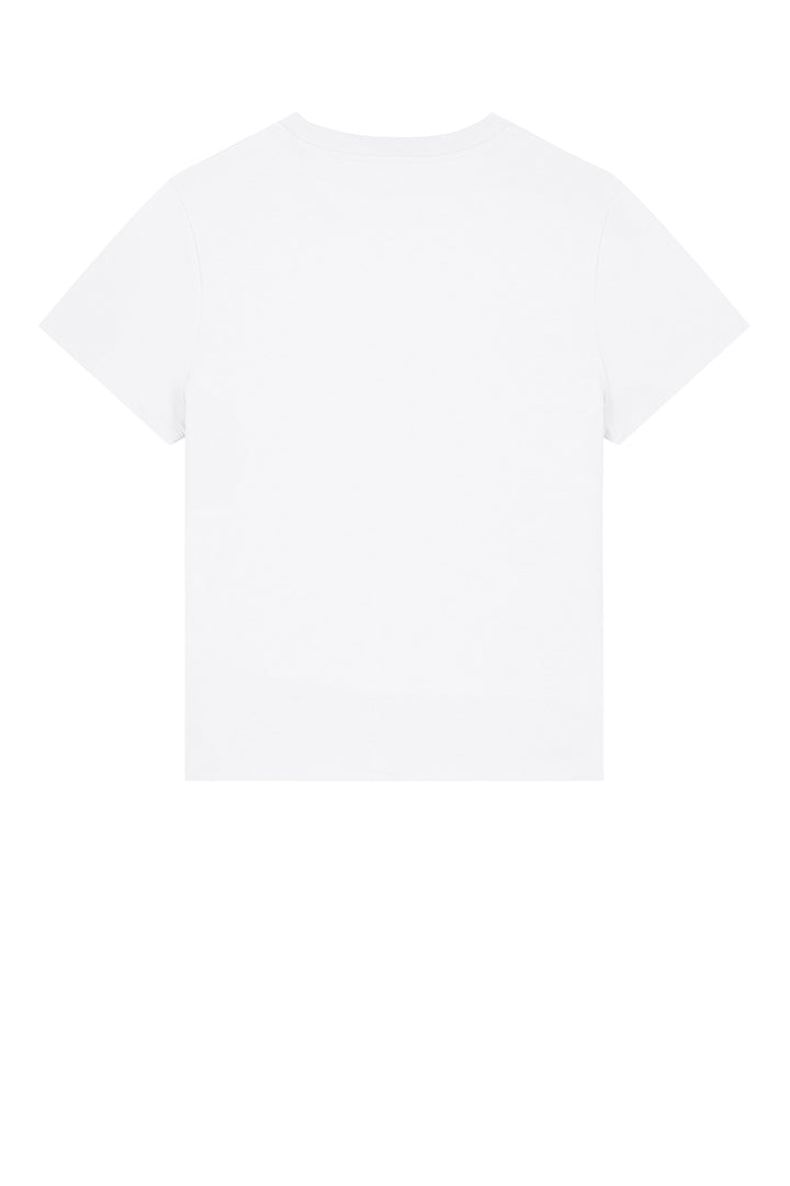 Rear View of White Stanley/Stella Women's Stella Muser Tee SXW002