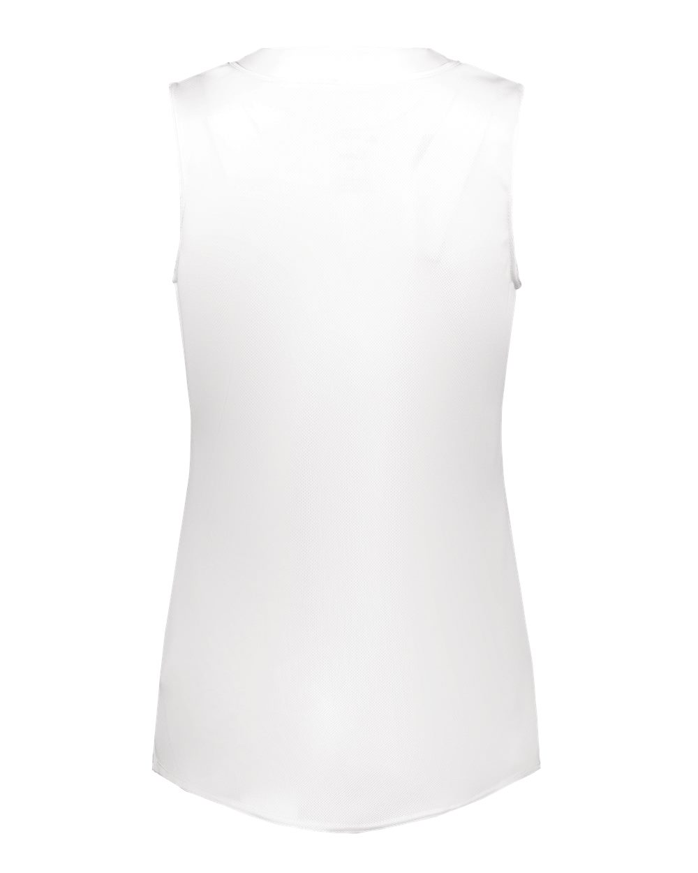 Rear View of White Women's Cutter Jersey - 6913