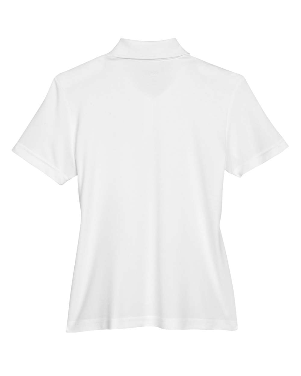 Rear View of White Women's Origin Performance Piqué Polo with Pocket - 78181P
