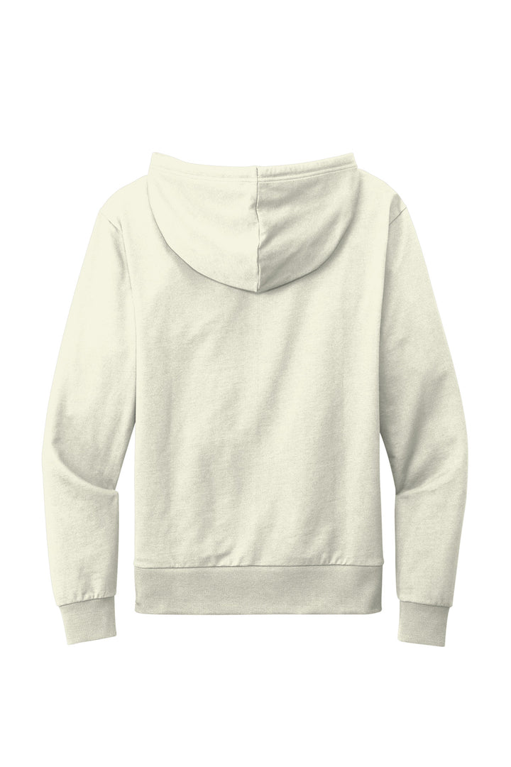 Rear View of WhiteSand Allmade Unisex Organic French Terry Pullover Hoodie AL4000