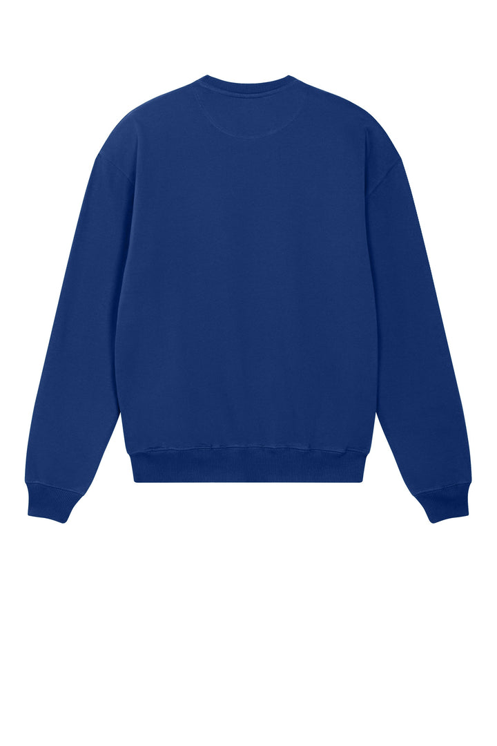 Rear View of WorkerBlue Stanley/Stella Unisex Ledger Dry Crewneck Sweatshirt SXU029