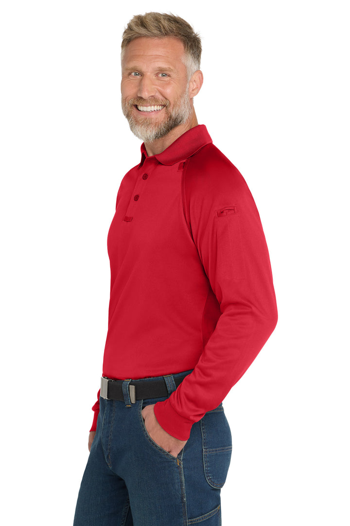 Red CornerStone - Select Long Sleeve Snag-Proof Tactical Polo. CS410LS