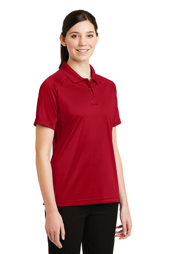 Red CornerStone Women's Select Snag-Proof Tactical Polo. CS411