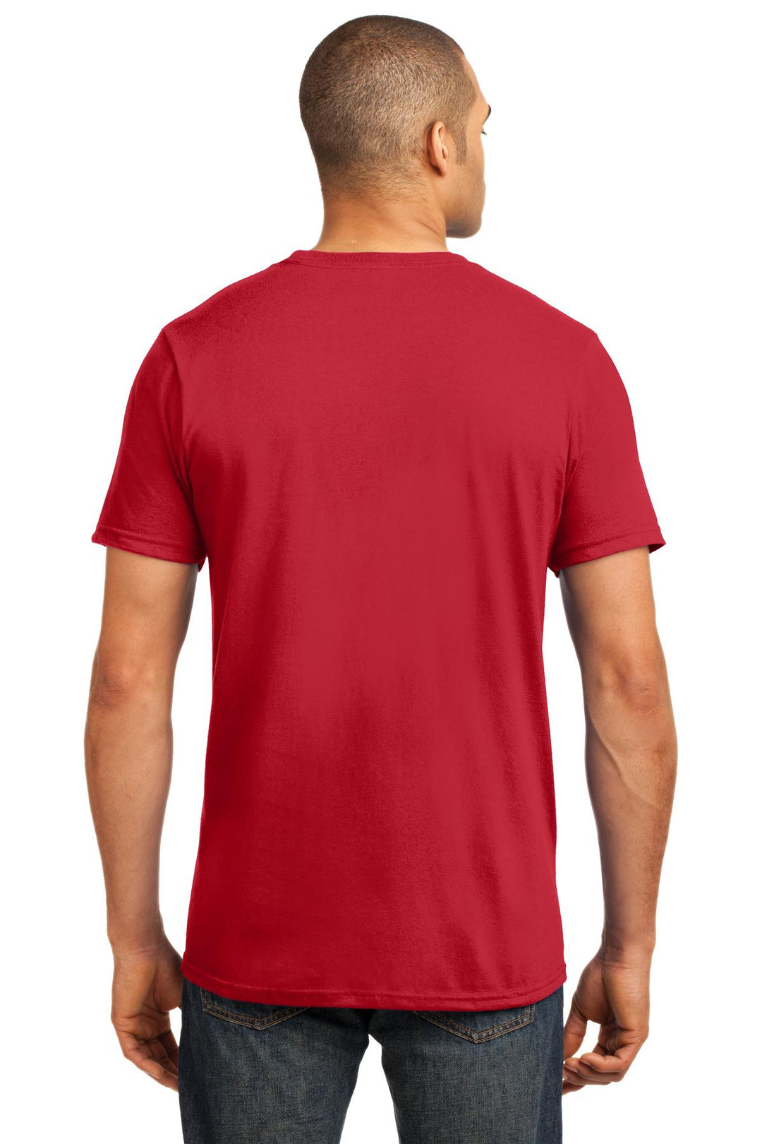 Red Gildan 100% Ring Spun Cotton T-Shirt. 980