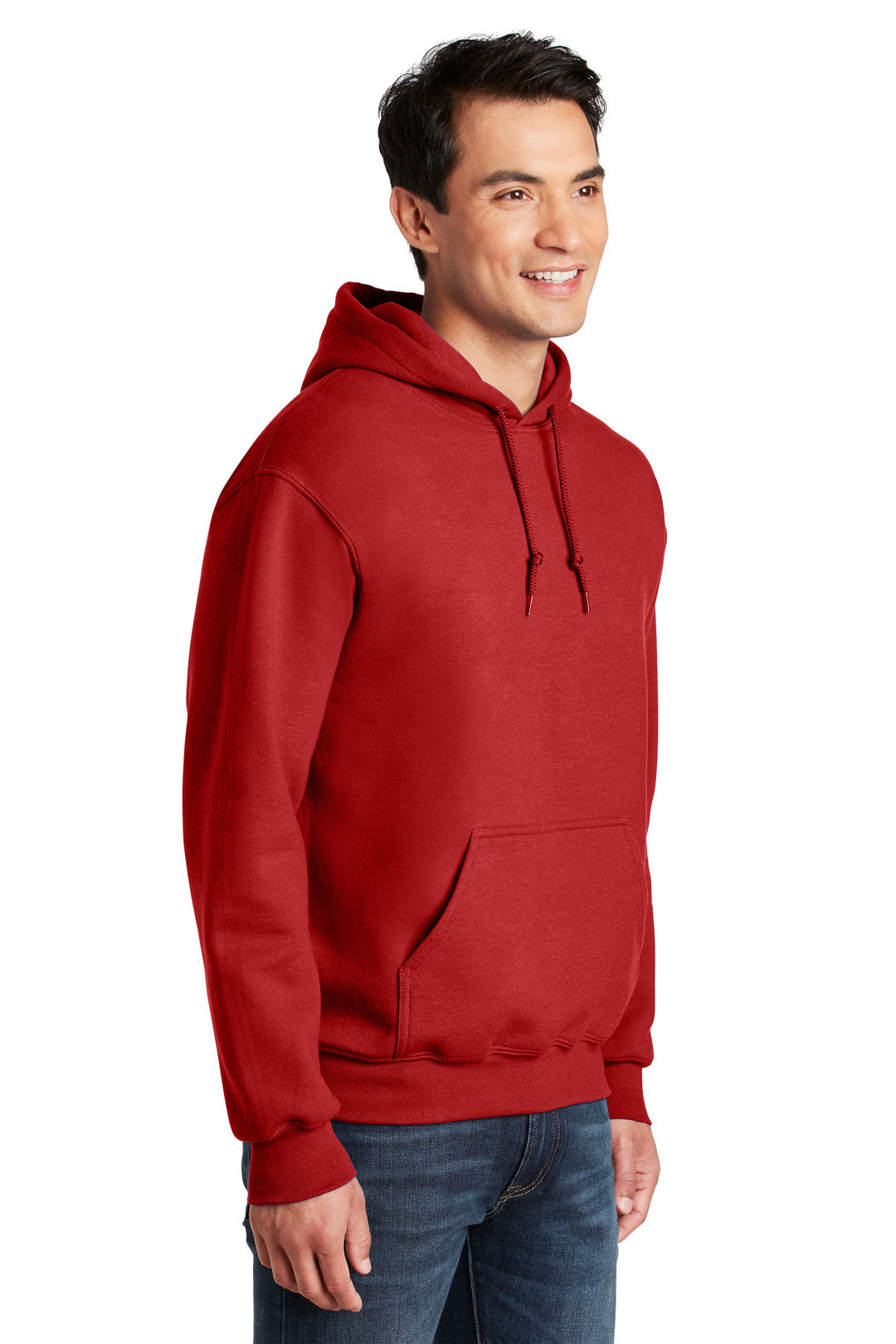 Red Gildan - DryBlend Pullover Hooded Sweatshirt. 12500